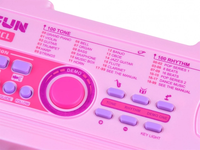 Orgues à clavier avec touches lumineuses IN0151