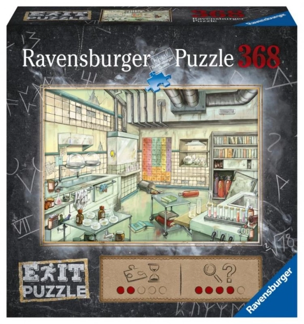 Ravensburger puzzle Exit: laboratoire 368 pièces