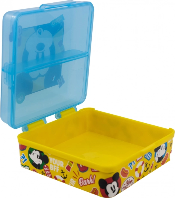 STOR Carré Multi Box pour le goûter Mickey Mouse