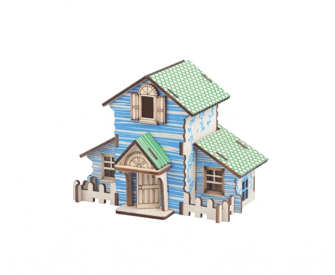 Casse-tête 3D en bois Maison de forêt