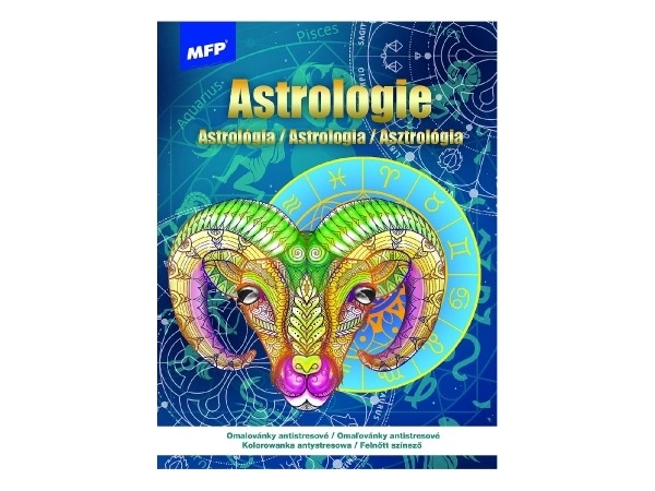 Livres à colorier antistress Astrologie