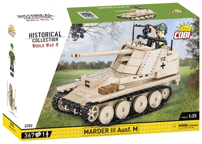 COBI 2282 II WW Marder III Ausf. M, 1:35, 367 p, 1 f