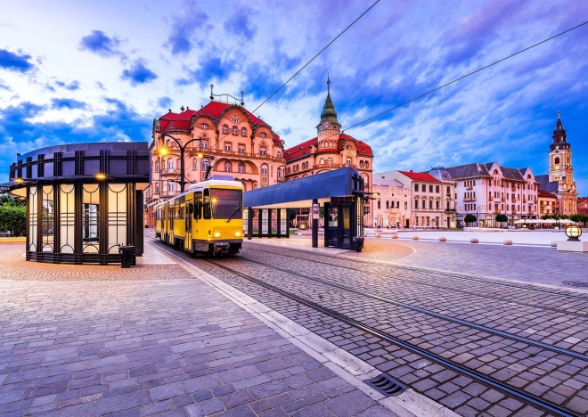 Puzzle Place de l'Union, Oradea, 1000 pièces