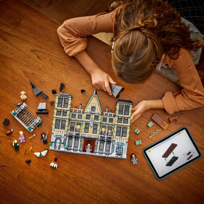 Kit de construction LEGO Cour de Malfoy
