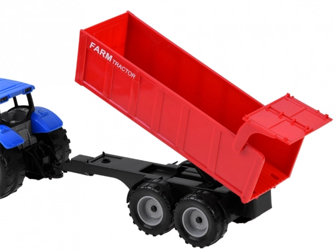 Tracteur avec remorque