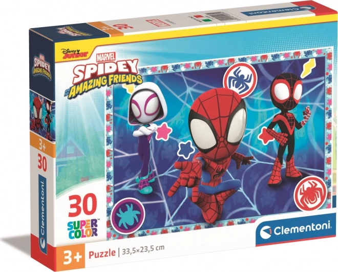 CLEMENTONI Puzzle Spidey et ses amis étonnants 30 pièces