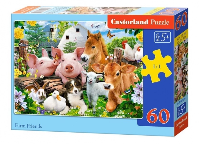 Puzzle La ferme des amis