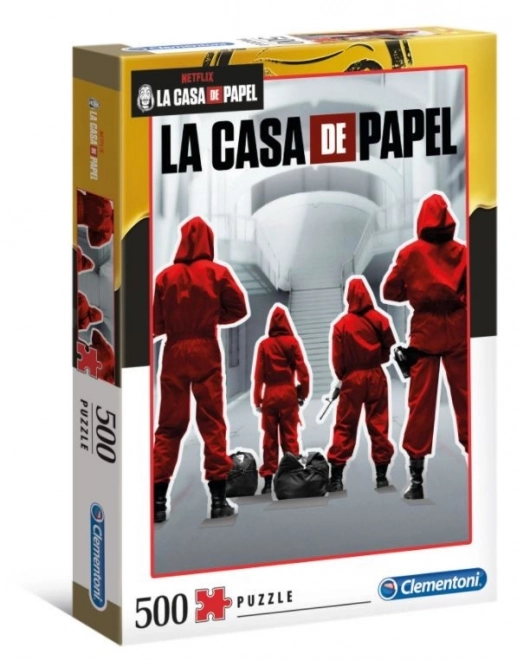 Clementoni Puzzle Netflix : La Casa de Papel 500 pièces