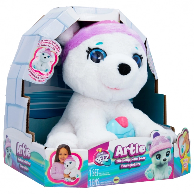 Ourson polaire interactif Artie