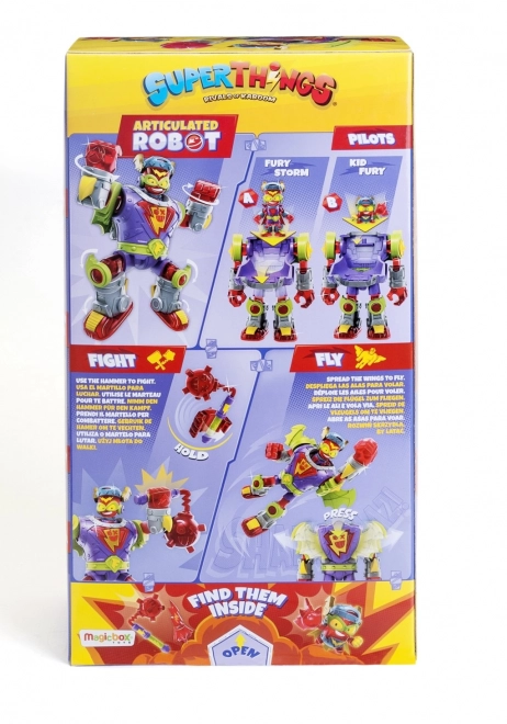 Figurine robot SuperThings Superbot Fury Storm