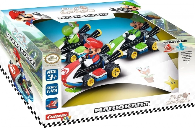 Carrera P&S Mario Kart – set de 3 figurines