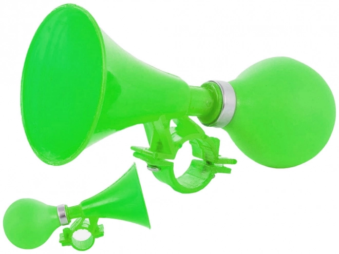Klaxon pour vélo avec ballon en caoutchouc vert