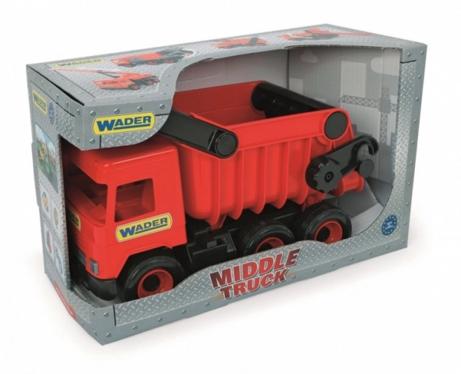 Camion benne rouge Wader Middle Truck
