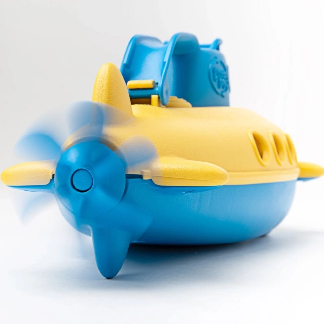 Green Toys Ponorka à poignée bleue