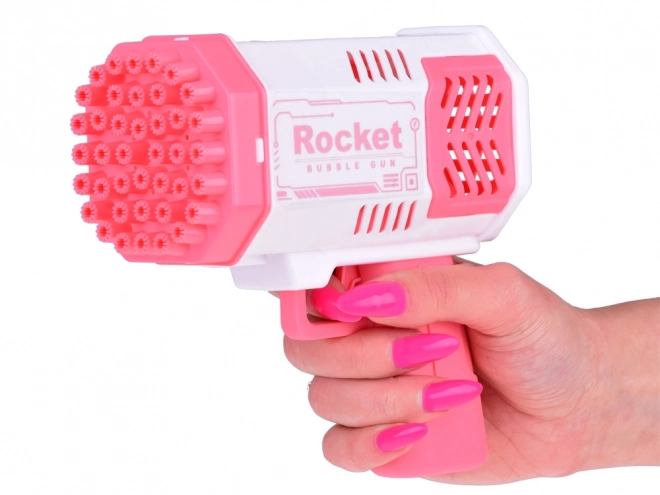 Pistolet à bulles avec lumière