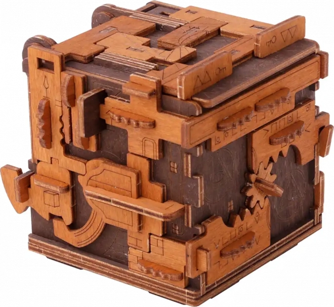 Boîte à énigmes en bois jeu d'évasion 149 pièces