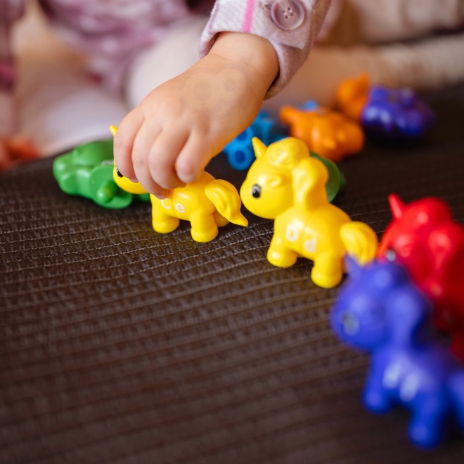 Woopie Montessori licornes - ensemble éducatif Corresponds aux lettres