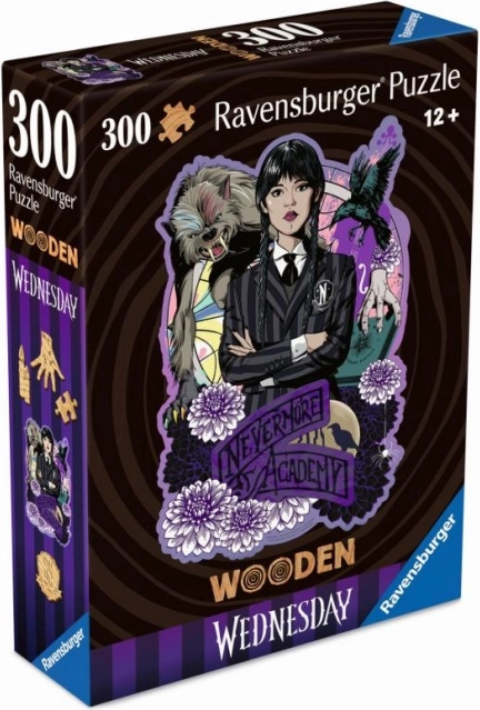 Puzzle en bois Wednesday 300 pièces Ravensburger
