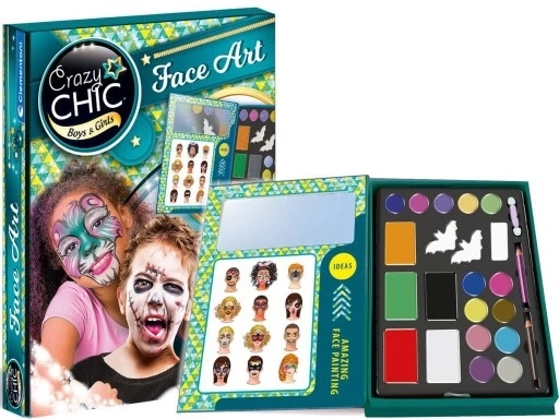 Crazy Chic - Kit de peinture faciale pour enfants