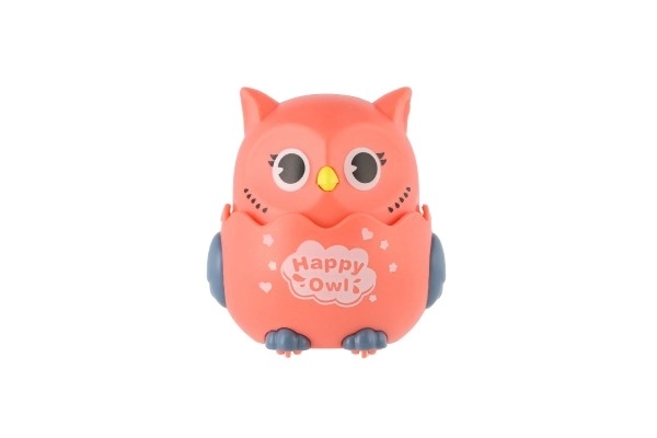Chouettes joyeuses Sovy en plastique 7x8 cm roulantes