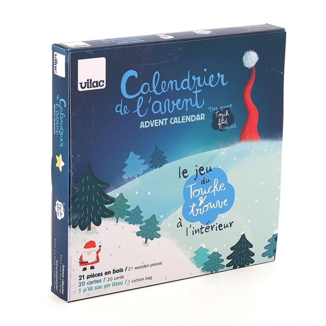 Vilac Calendrier de l'Avent Touche et Trouve
