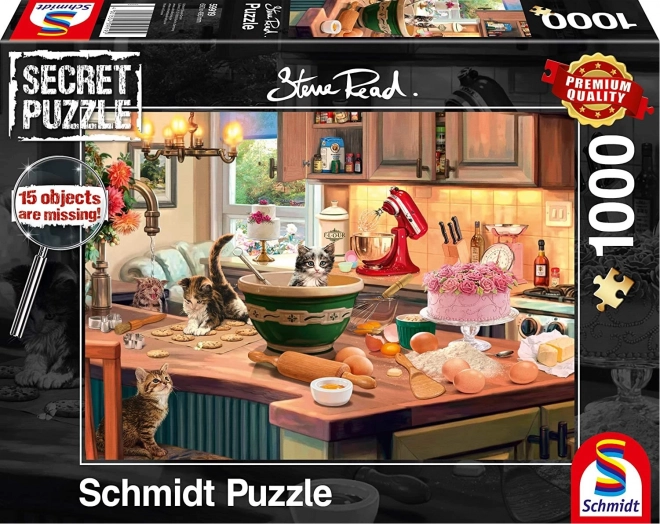 Puzzle Secret SCHMIDT Sur la table de cuisine 1000 pièces