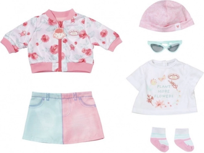 Baby Annabell Ensemble de printemps Deluxe, 43 cm