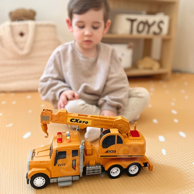 Grue interactive avec crochet mobile 1:14