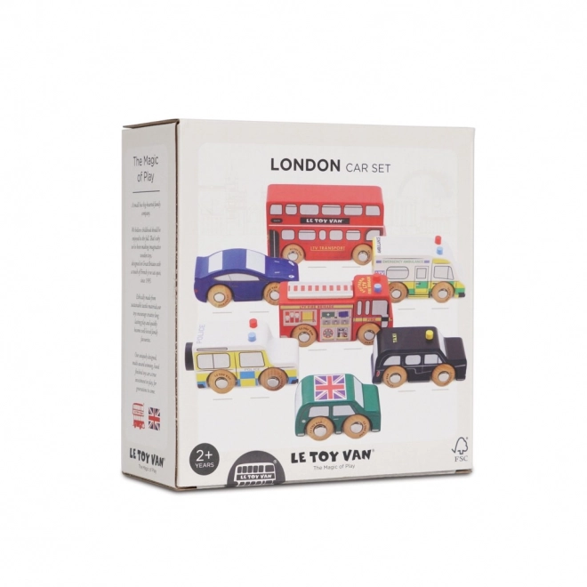Le Toy Van Ensemble de petites voitures Londres