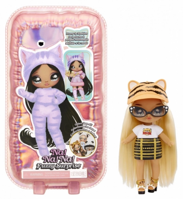 Na! Na! Na! Fille Tigre Joli Surprise Duveteuse