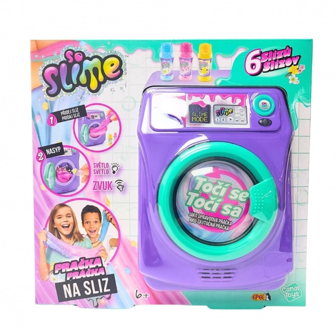 So Slime slime parfumé dans une machine à laver