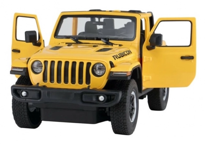 Auto R/C Jeep Wrangler Rubicon 1:14 Rastar – Jaune