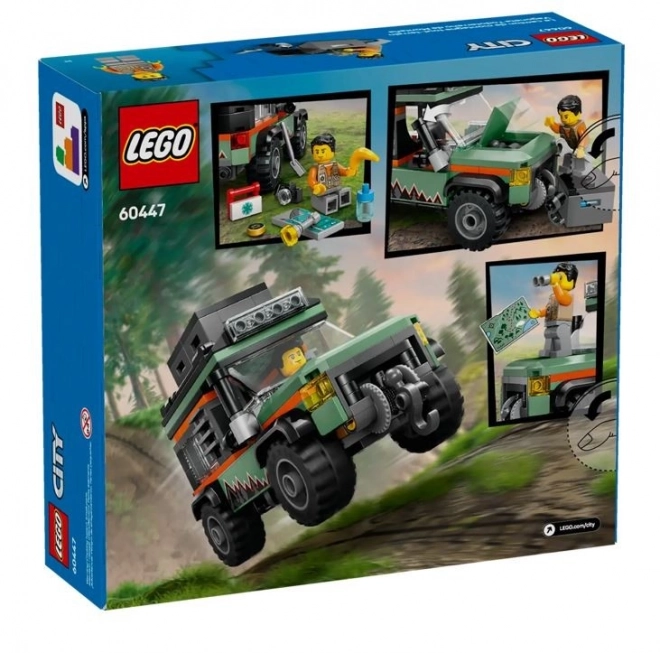 Lego City voiture tout-terrain de montagne 4x4