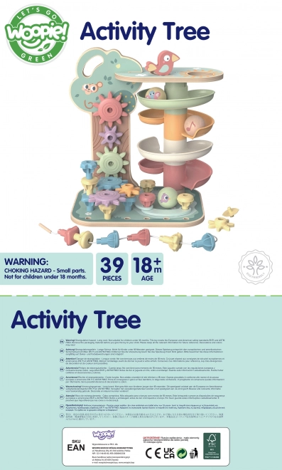 Woopie Green - Arbre Actif Montessori 4en1 FSC