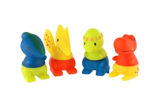 Dinosaures en caoutchouc pliables pour le bain