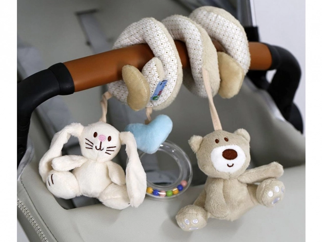 Spirale en peluche pour lit d'enfant ZA4416
