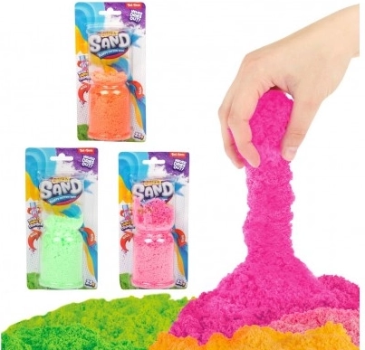 Sable magique modelable 25g, 3 couleurs