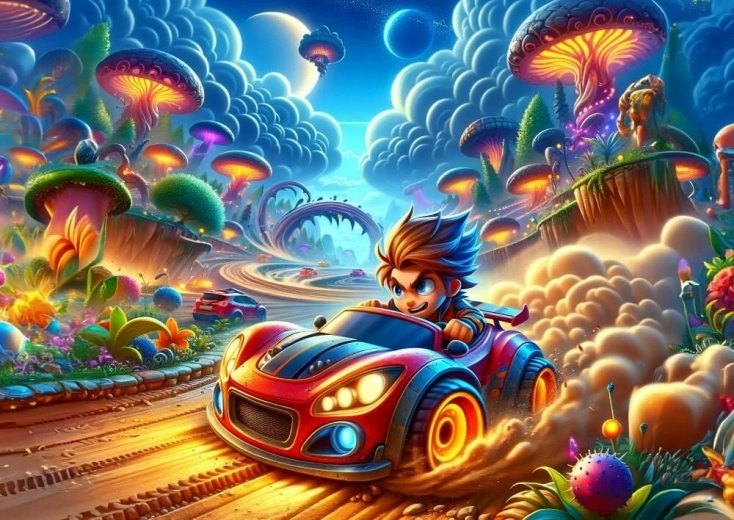Puzzle Pilote malicieux 100 pièces