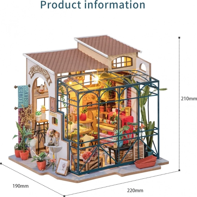 Fleuriste Emily - Maison miniature DIY