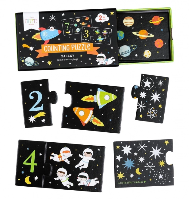 A Little Lovely Company Puzzle à associer – Espace