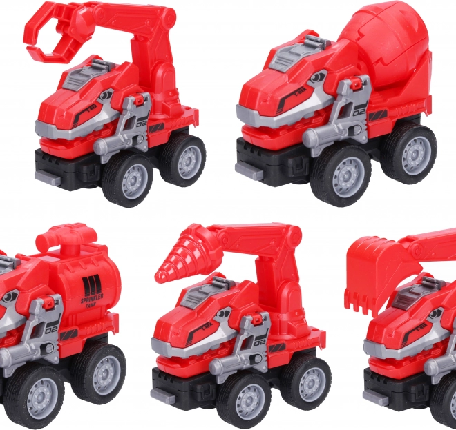 Autorobot Dino Pompier 11 cm