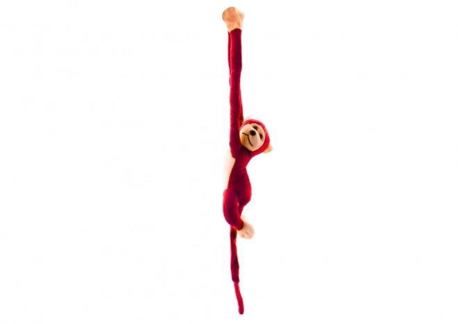 Mascotte peluche de singe sonore Rouge 60 cm