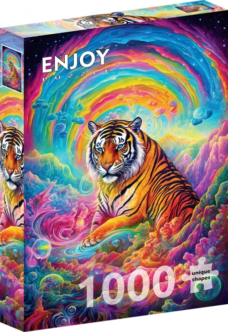 Puzzle Là où règnent les tigres 1000 pièces