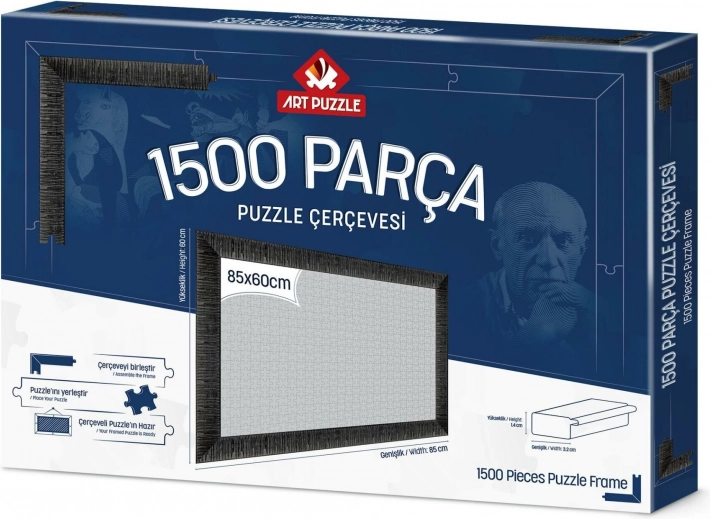 Cadre pour puzzle 85x60 cm noir