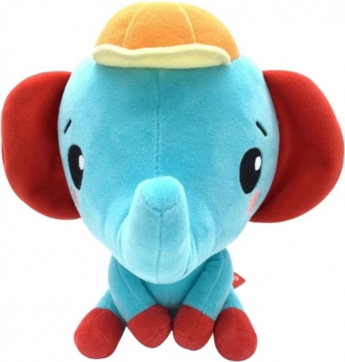 Éléphanteau en peluche 20 cm