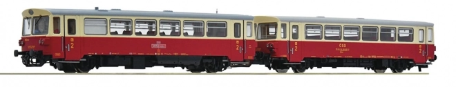 Roco Voiture à moteur diesel série M 152 0262 avec voiture de correspondance ČSD, numérique - 7710010