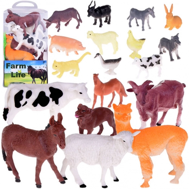 Ensemble Ferme avec Animaux