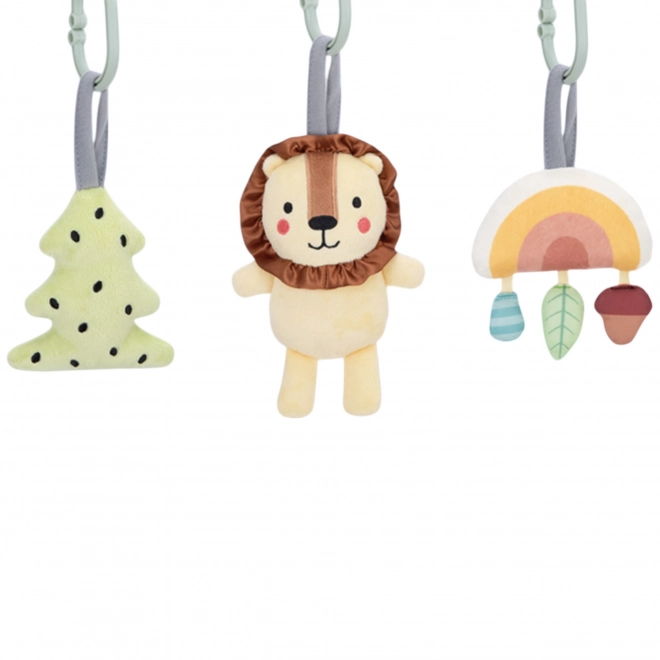 Portique en bois pour enfants - Amis de la forêt