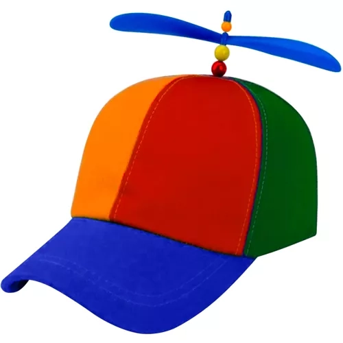Casquette à hélice Unisex, multicolore Malatec