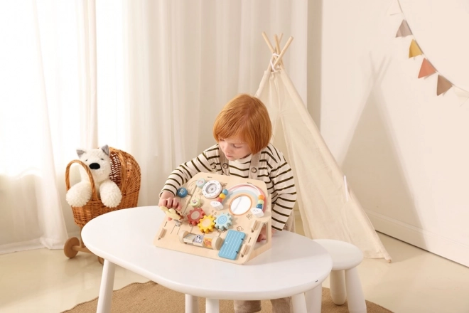 Planche d'activités Maison de Petit Lion par 2Kids Toys